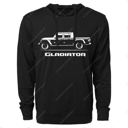 Gladiator Car Vector Clip Art Jp Oversized Lightweight Hoodie