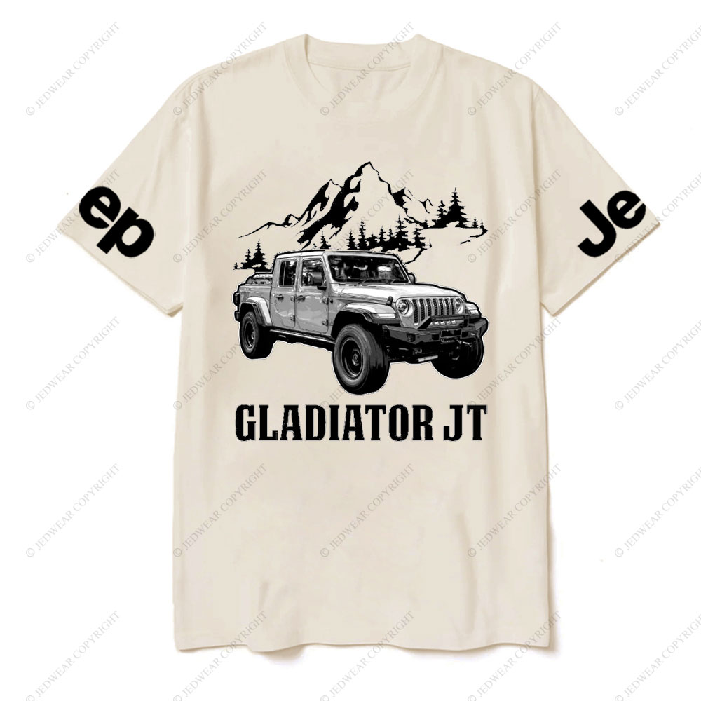 Gladiator JT Series Jp Car Name T-Shirt