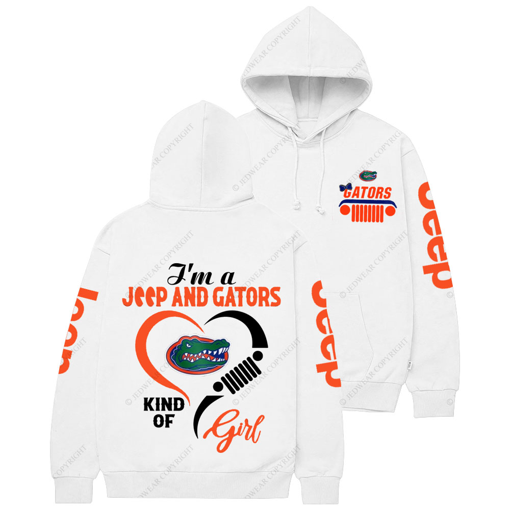 Florida Gators Football Team Heart Jp Girl Women Casual Hoodie