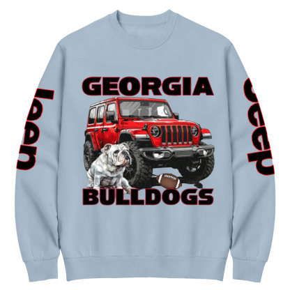 Georgia Jp Bulldog Crew Neck Sweatshirt