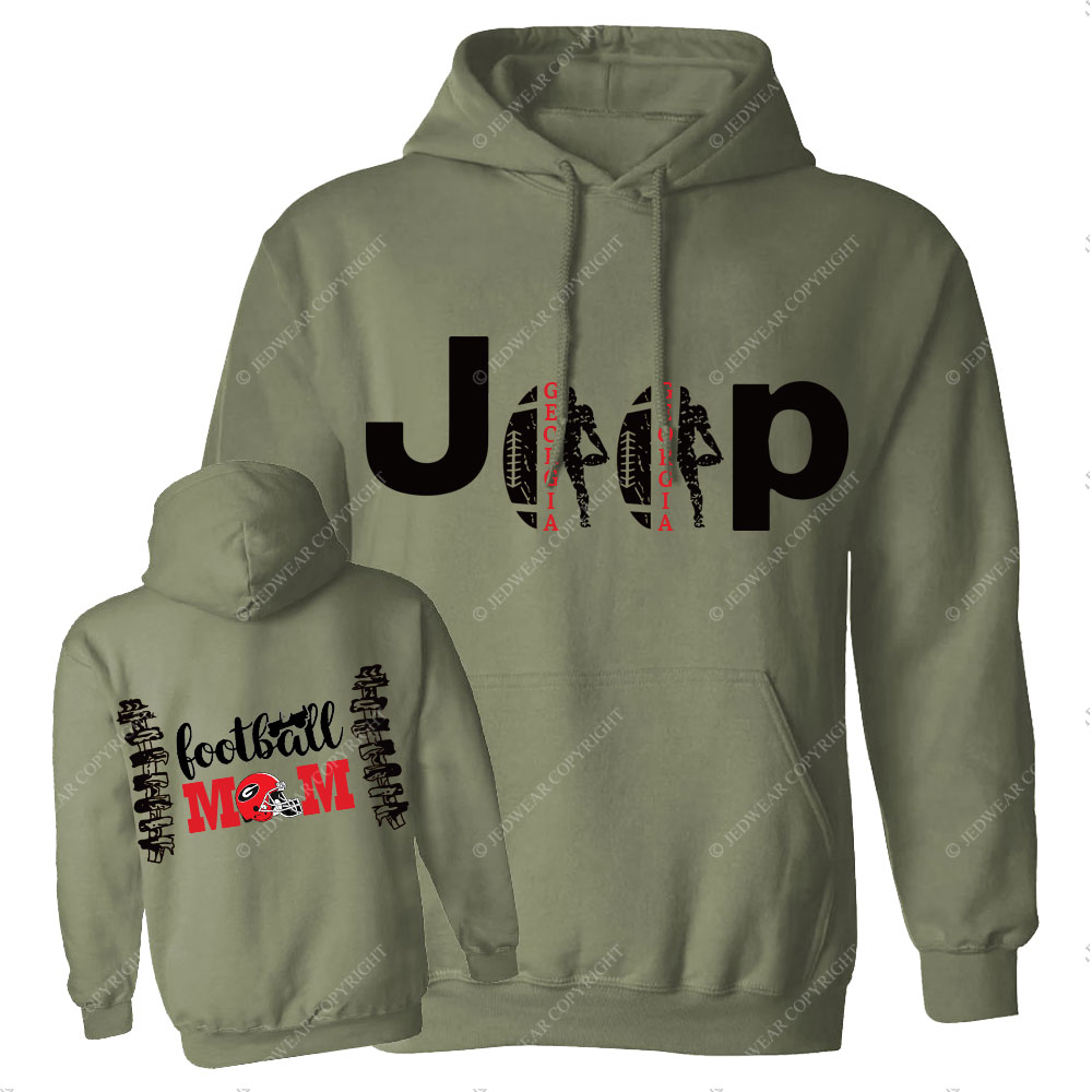 Georgia Football Jp Mom Casual Hoodie
