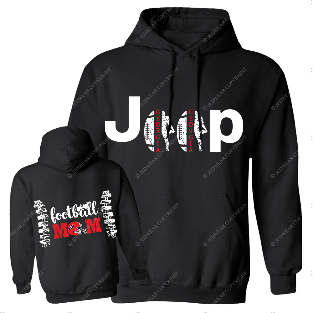 Georgia Football Jp Mom Casual Hoodie