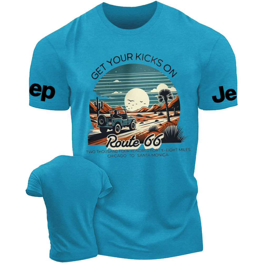 Route 66 Get Your Kicks with Your Jp T-Shirt
