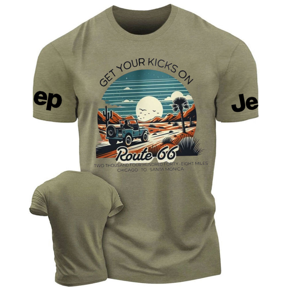 Route 66 Get Your Kicks with Your Jp T-Shirt