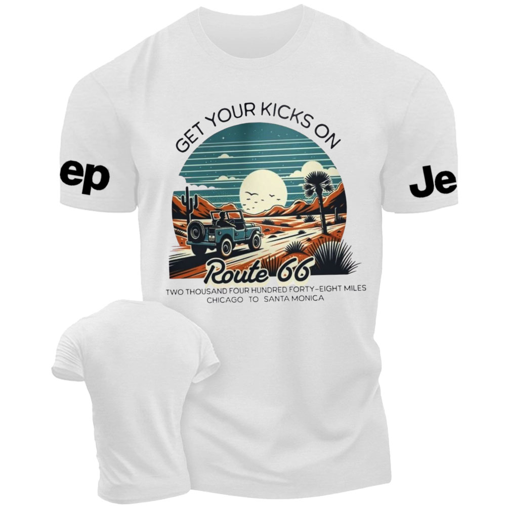 Route 66 Get Your Kicks with Your Jp T-Shirt