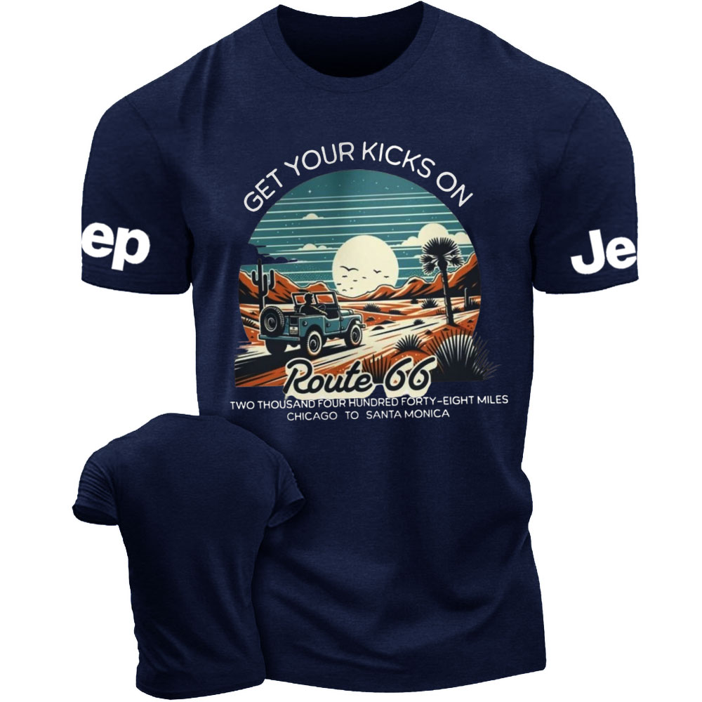 Route 66 Get Your Kicks with Your Jp T-Shirt