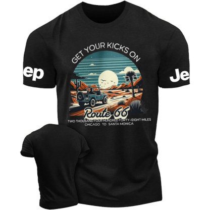Route 66 Get Your Kicks with Your Jp T-Shirt