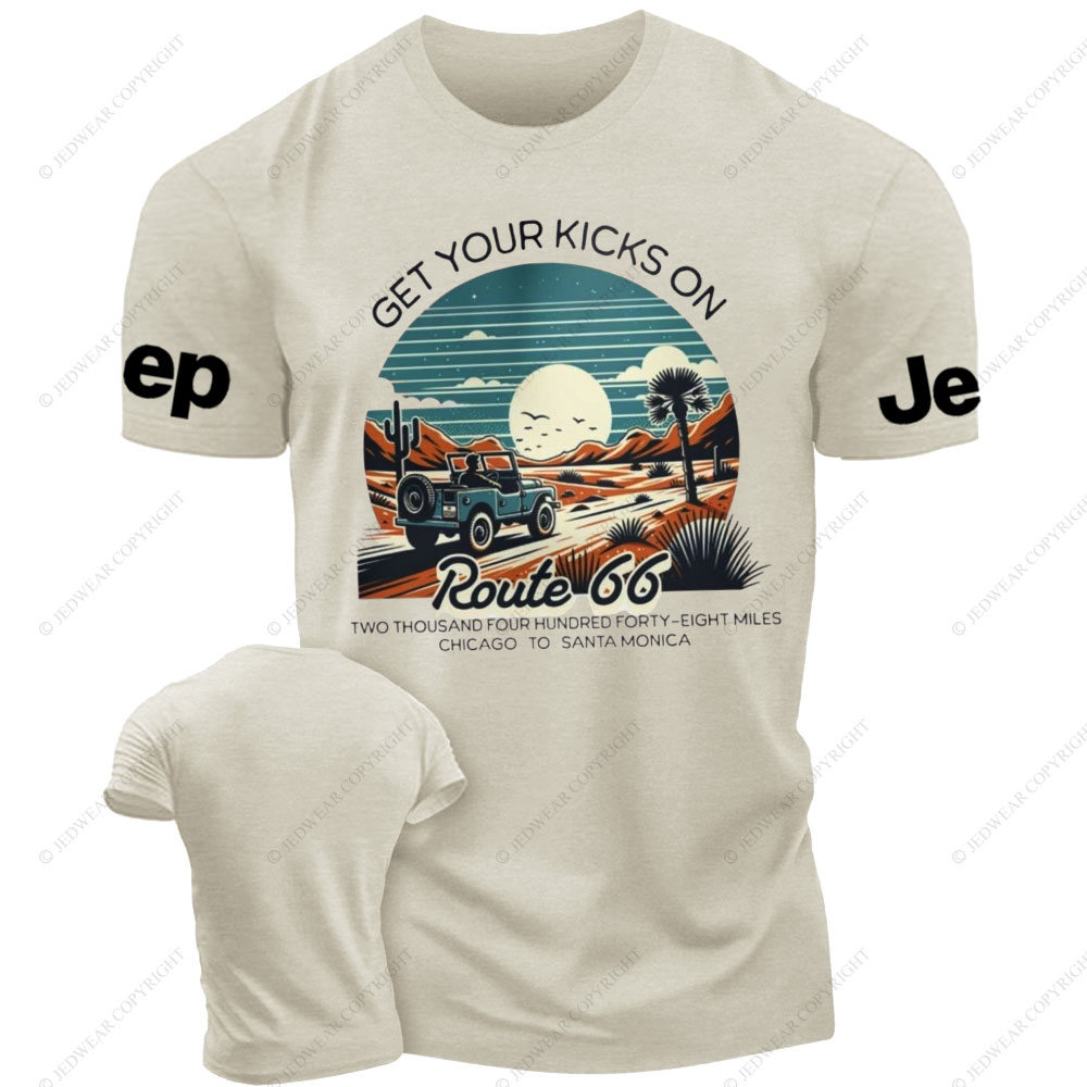 Route 66 Get Your Kicks with Your Jp T-Shirt