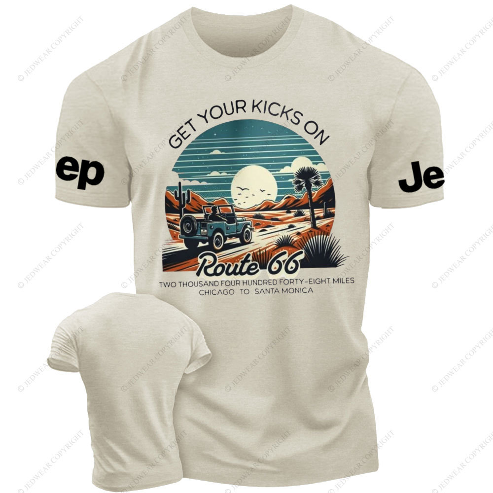Route 66 Get Your Kicks with Your Jp T-Shirt