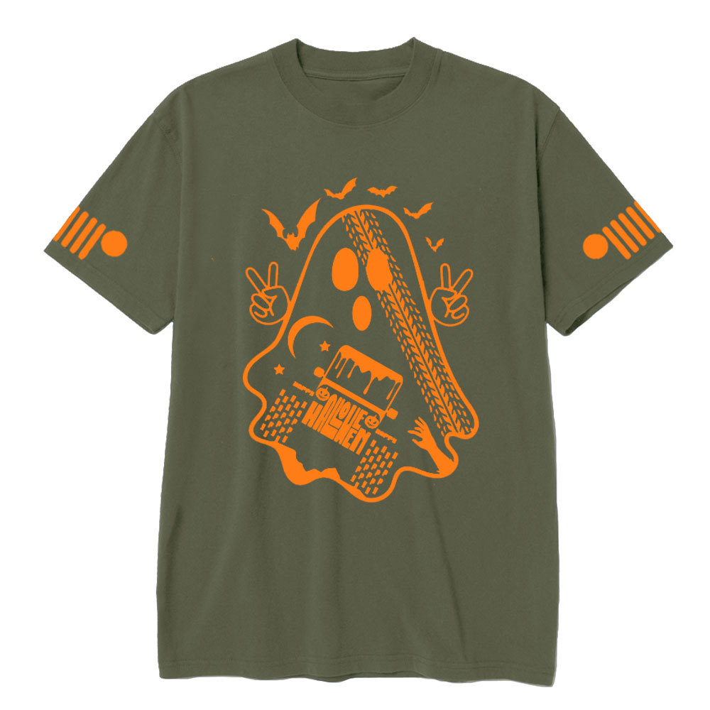 Ghost Truck Franklin Jp 4x4 Halloween T-shirt