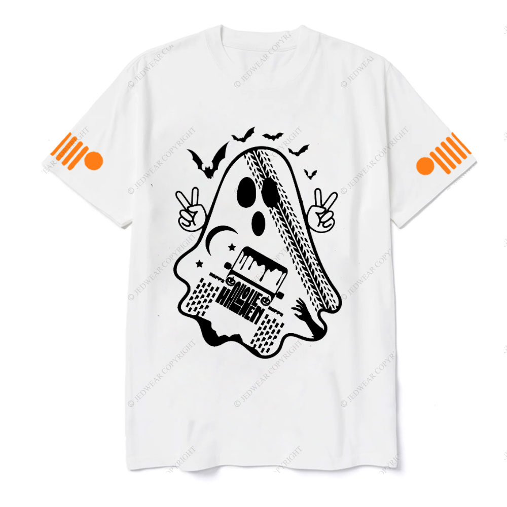 Ghost Truck Franklin Jp 4x4 Halloween T-shirt