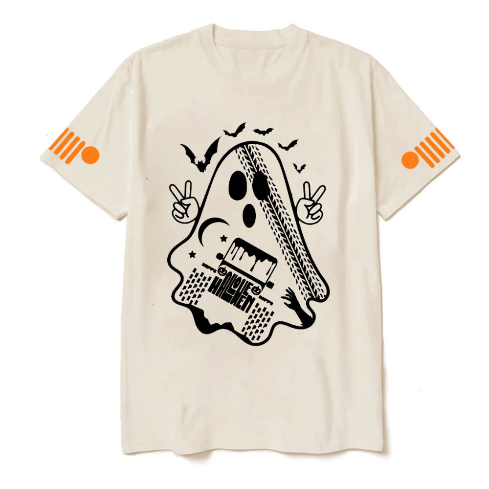 Ghost Truck Franklin Jp 4x4 Halloween T-shirt