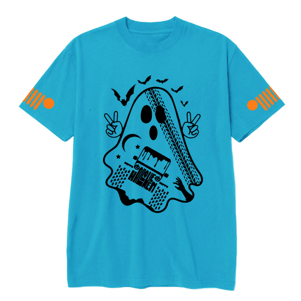 Ghost Truck Franklin Jp 4x4 Halloween T-shirt