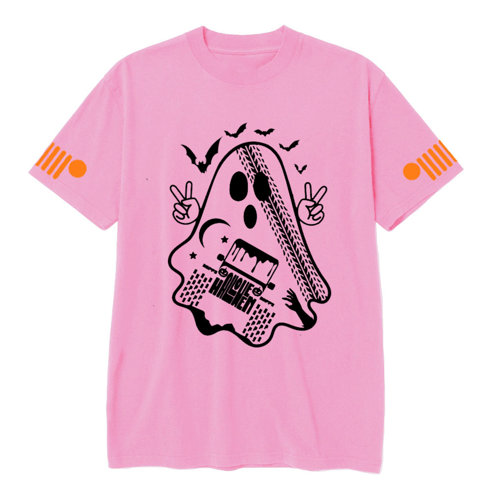 Ghost Truck Franklin Jp 4x4 Halloween T-shirt