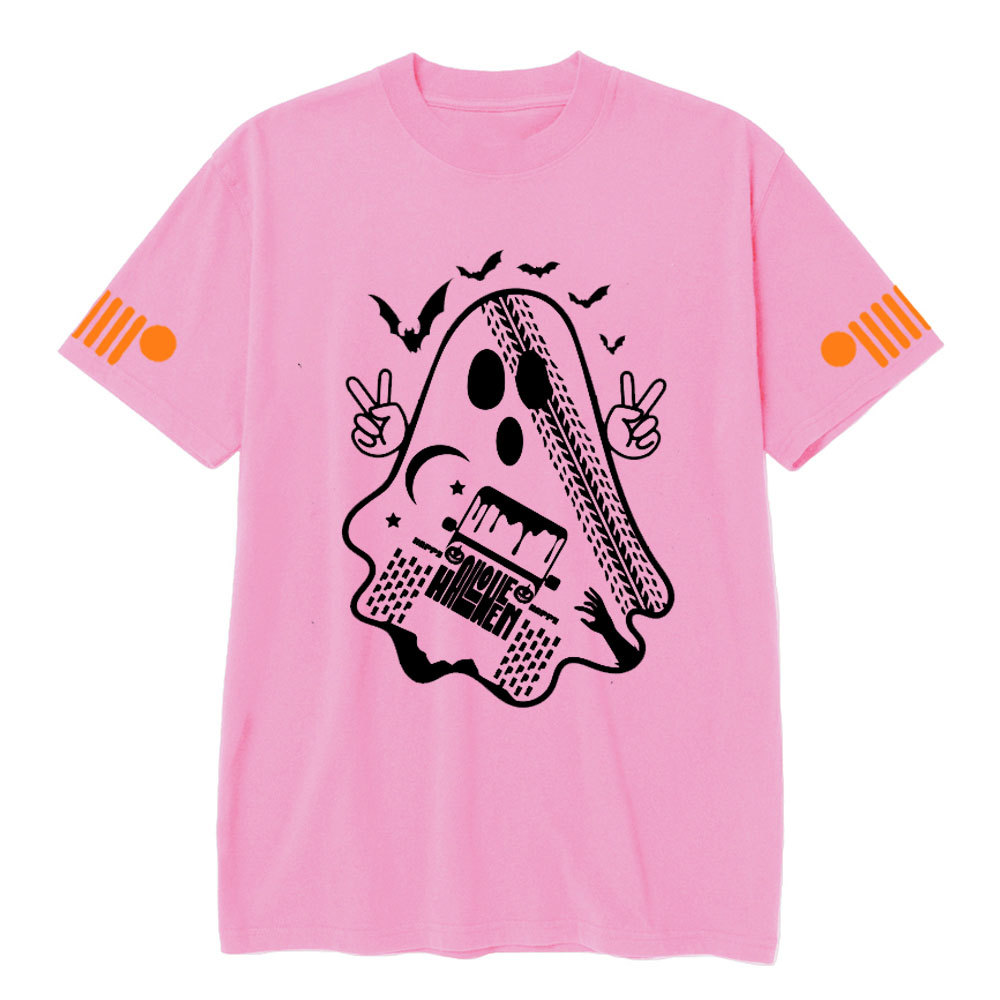 Ghost Truck Franklin Jp 4x4 Halloween T-shirt