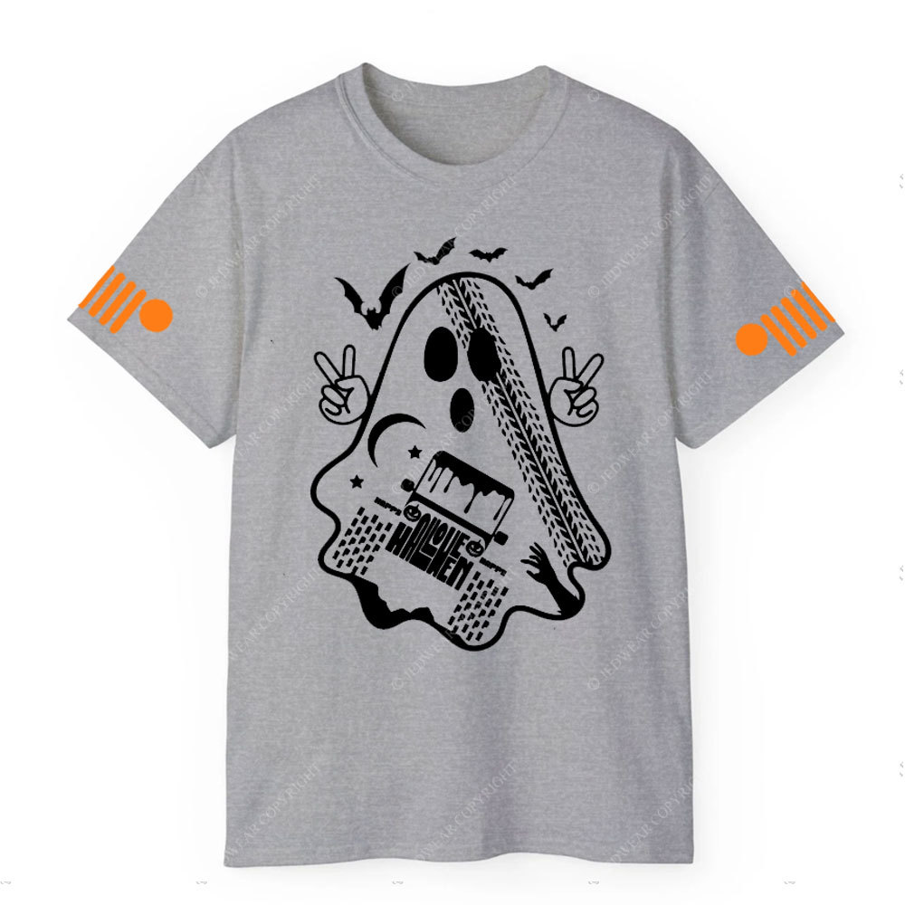 Ghost Truck Franklin Jp 4x4 Halloween T-shirt