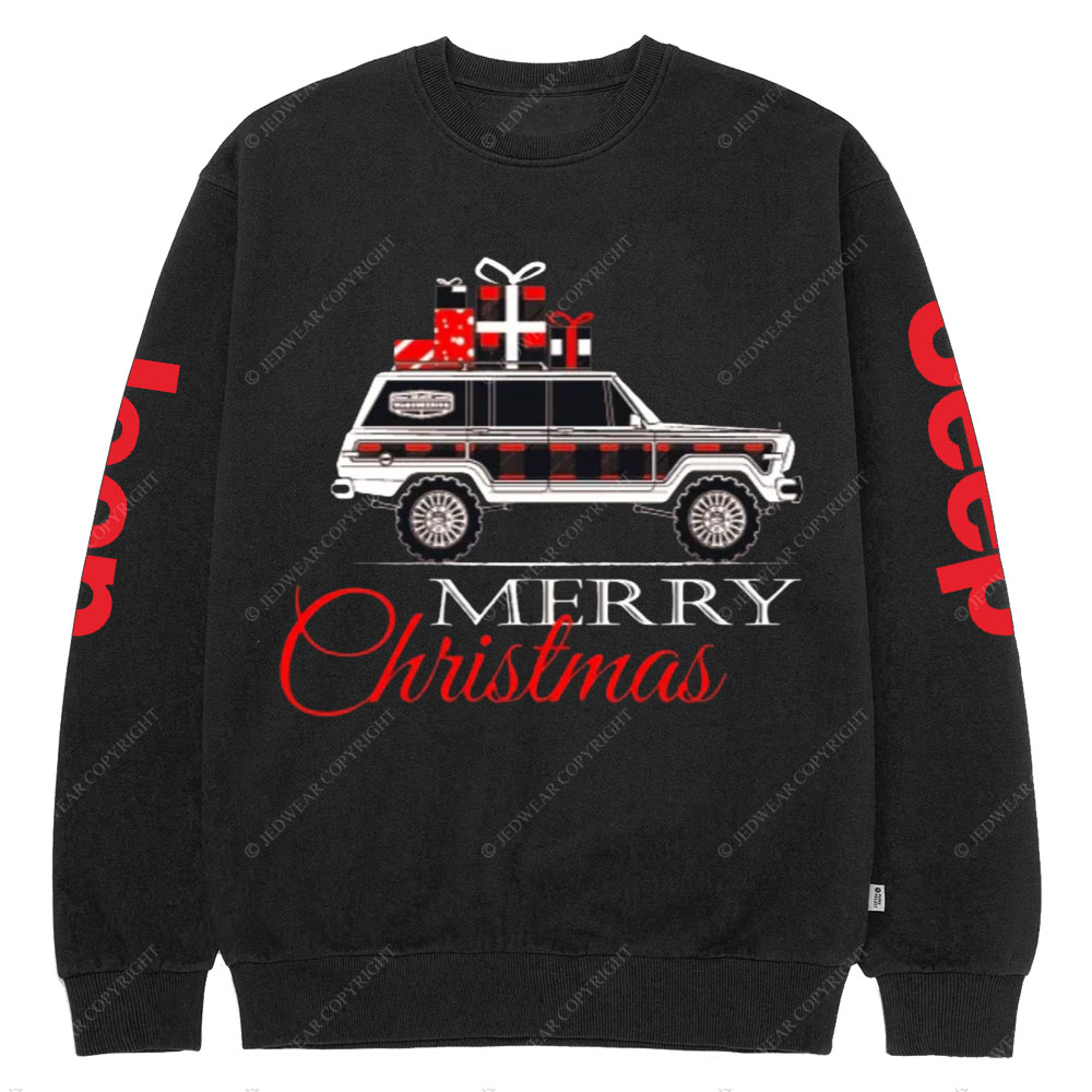 Grand Wagoneer Christmas Jp Crew Neck Sweatshirt