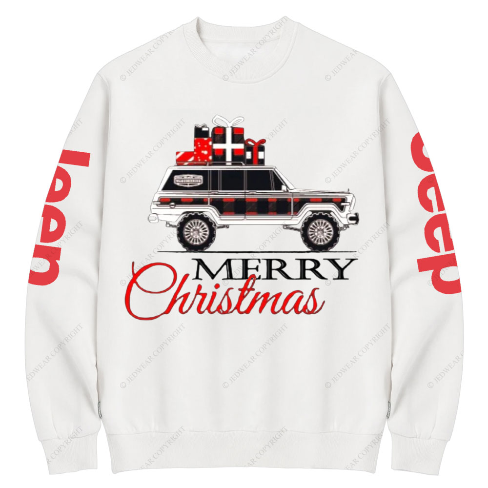 Grand Wagoneer Christmas Jp Crew Neck Sweatshirt