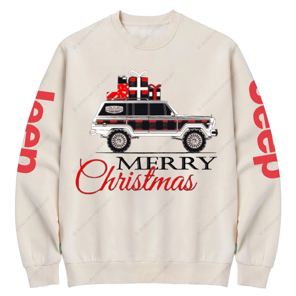 Grand Wagoneer Christmas Jp Crew Neck Sweatshirt