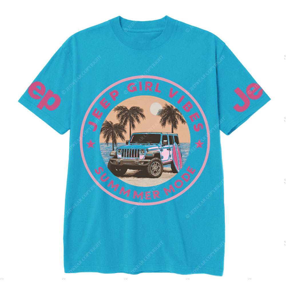 Jp Girl Vibe Summer Mode T-Shirt