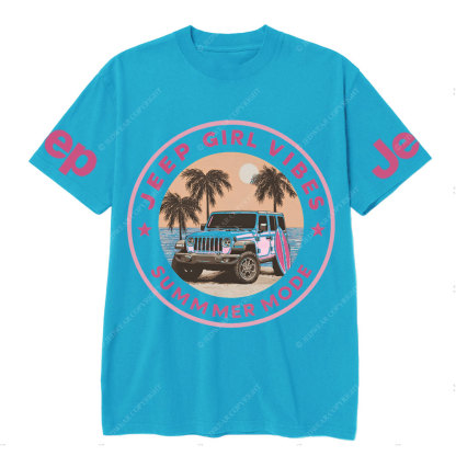 Jp Girl Vibe Summer Mode T-Shirt