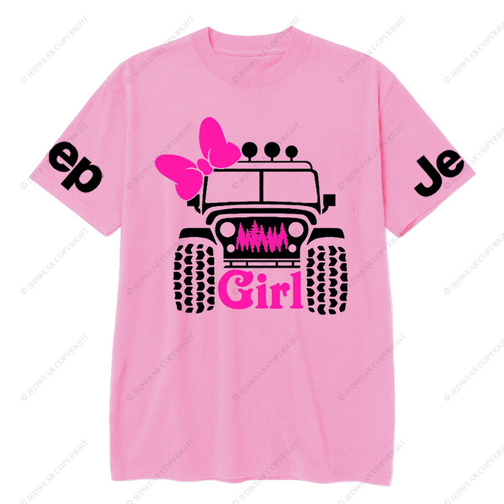 Offroad Pink Girl, 4x4 Jp Life T-Shirt