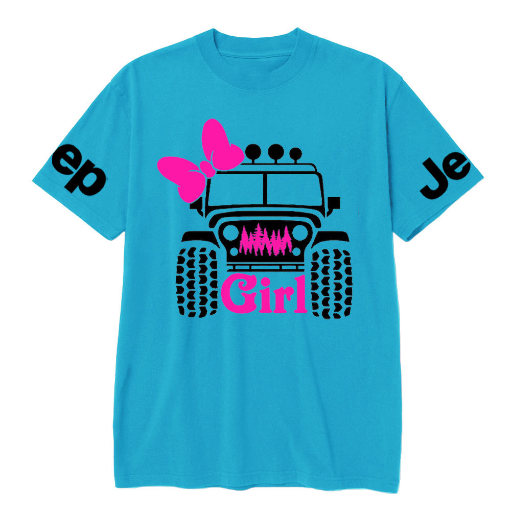 Offroad Pink Girl, 4x4 Jp Life T-Shirt