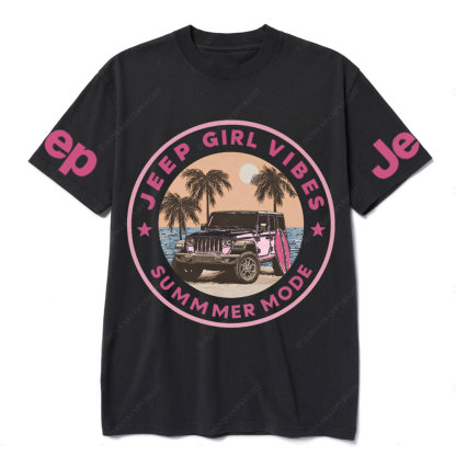 Jp Girl Vibe Summer Mode T-Shirt
