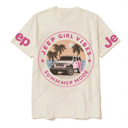 Jp Girl Vibe Summer Mode T-Shirt