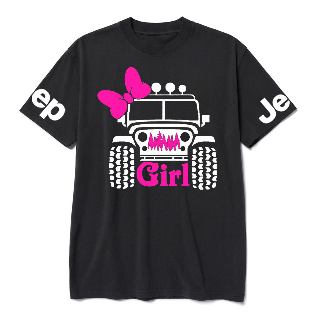 Offroad Pink Girl, 4x4 Jp Life T-Shirt
