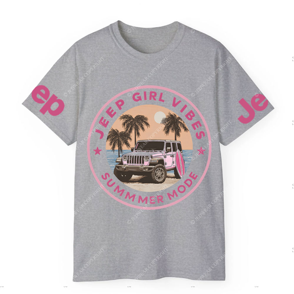 Jp Girl Vibe Summer Mode T-Shirt
