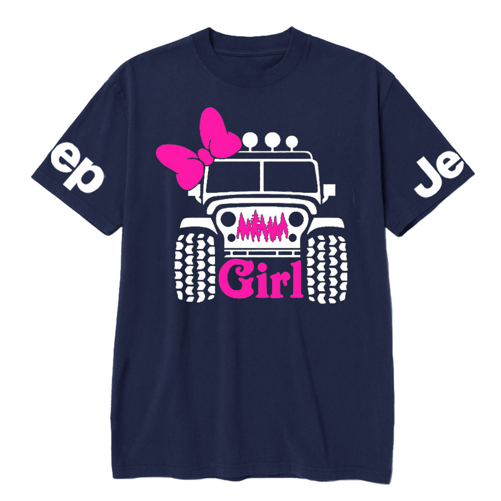 Offroad Pink Girl, 4x4 Jp Life T-Shirt