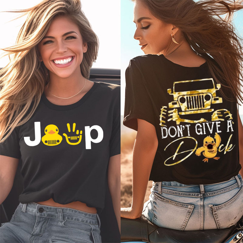 Don't Give A Duck Jp Women T-Shirt