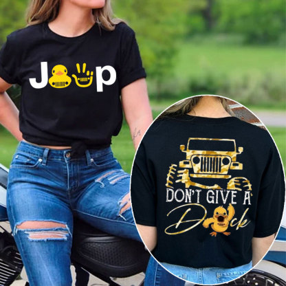 Don't Give A Duck Jp Women T-Shirt