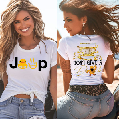 Don't Give A Duck Jp Women T-Shirt