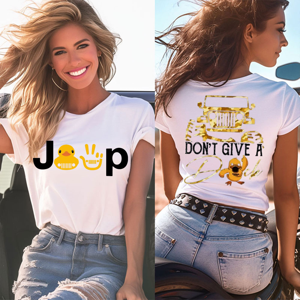Don't Give A Duck Jp Women T-Shirt
