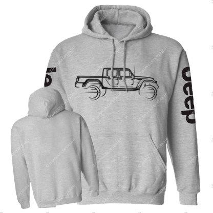 Jp Gladiator Outline Jp Casual Hoodie