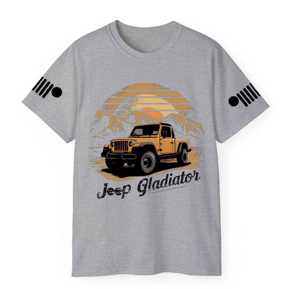 Jp Gladiator Sunset Retro T-Shirt