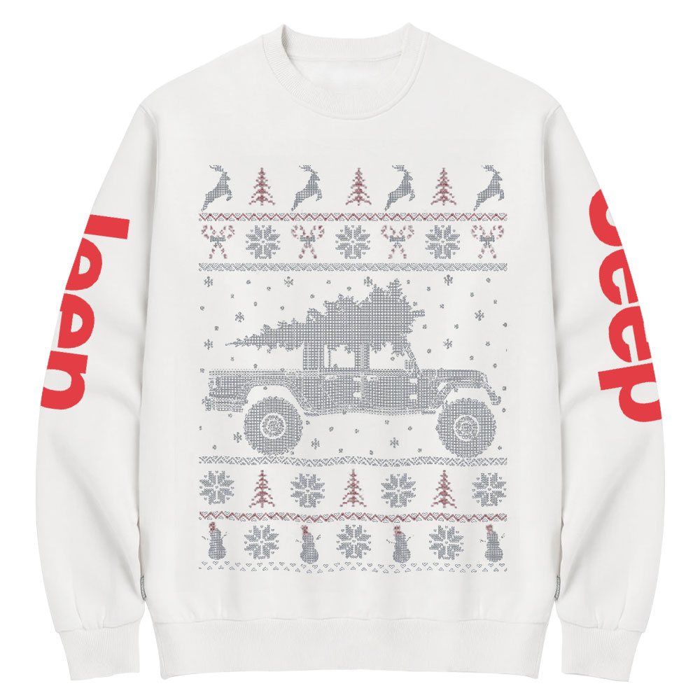 Jp Gladiator Christmas Ugly Crew Neck Sweatshirt