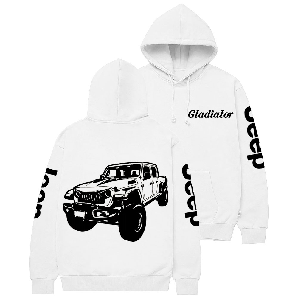 Jp Gladiator 2020 Car Lover Casual Hoodie