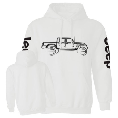 Jp Gladiator Outline Jp Casual Hoodie