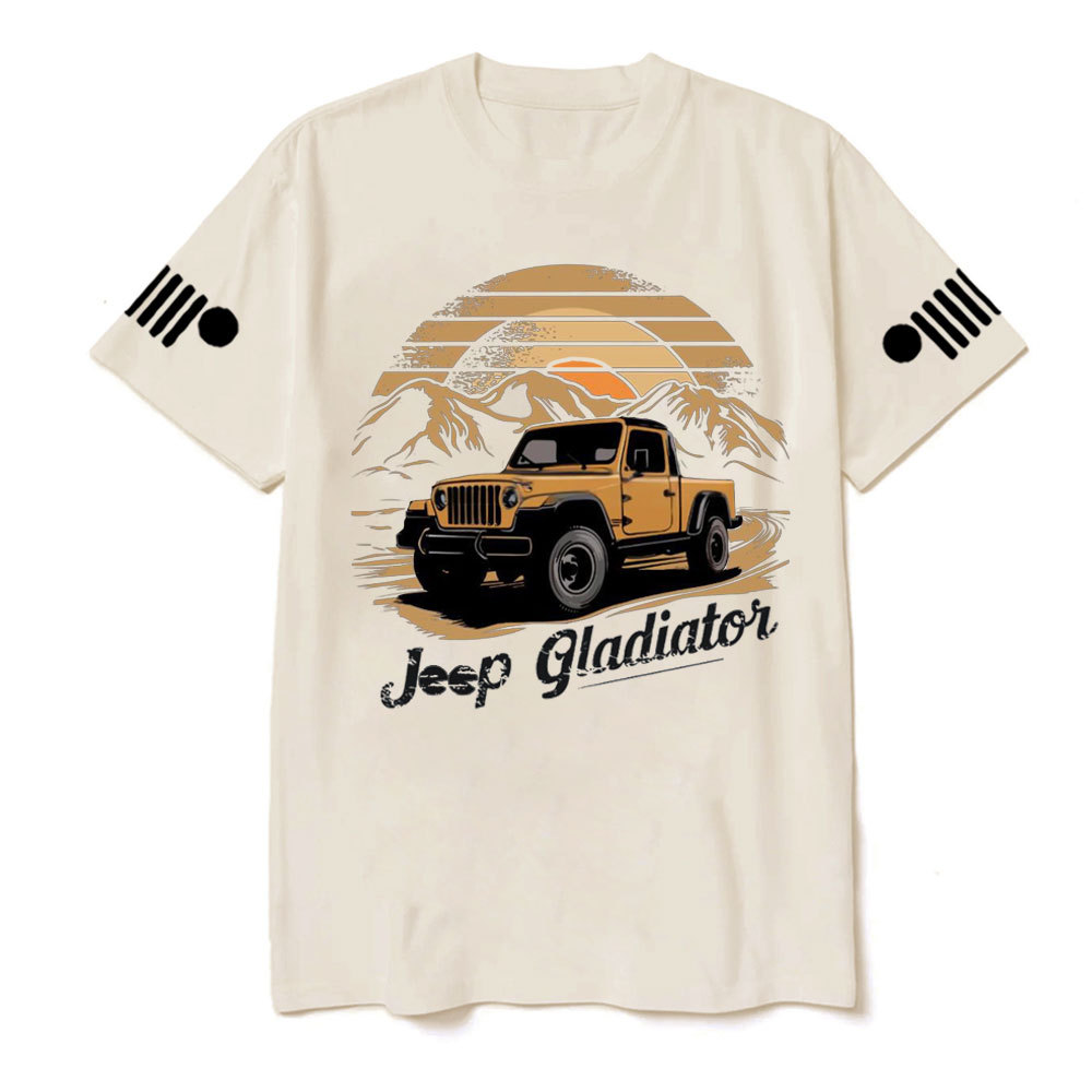 Jp Gladiator Sunset Retro T-Shirt