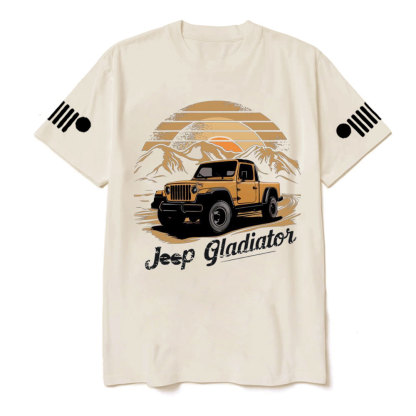 Jp Gladiator Sunset Retro T-Shirt