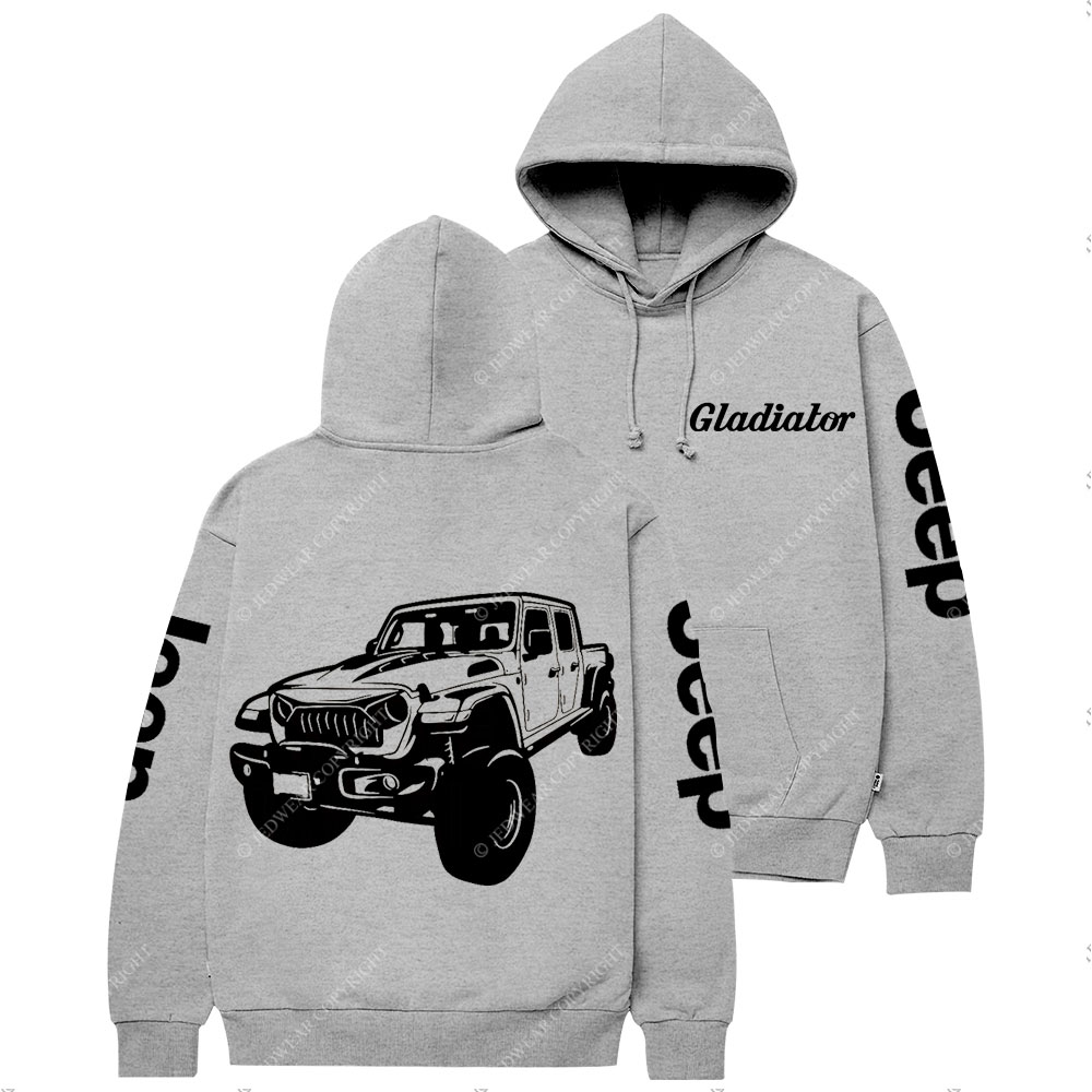 Jp Gladiator 2020 Car Lover Casual Hoodie