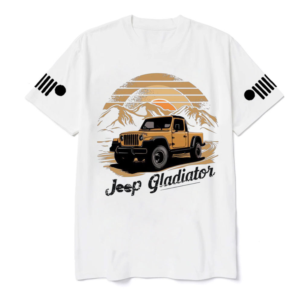 Jp Gladiator Sunset Retro T-Shirt