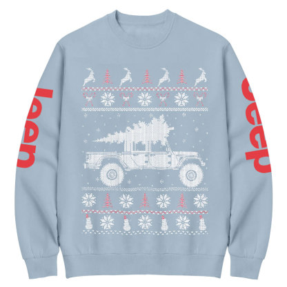 Jp Gladiator Christmas Ugly Crew Neck Sweatshirt