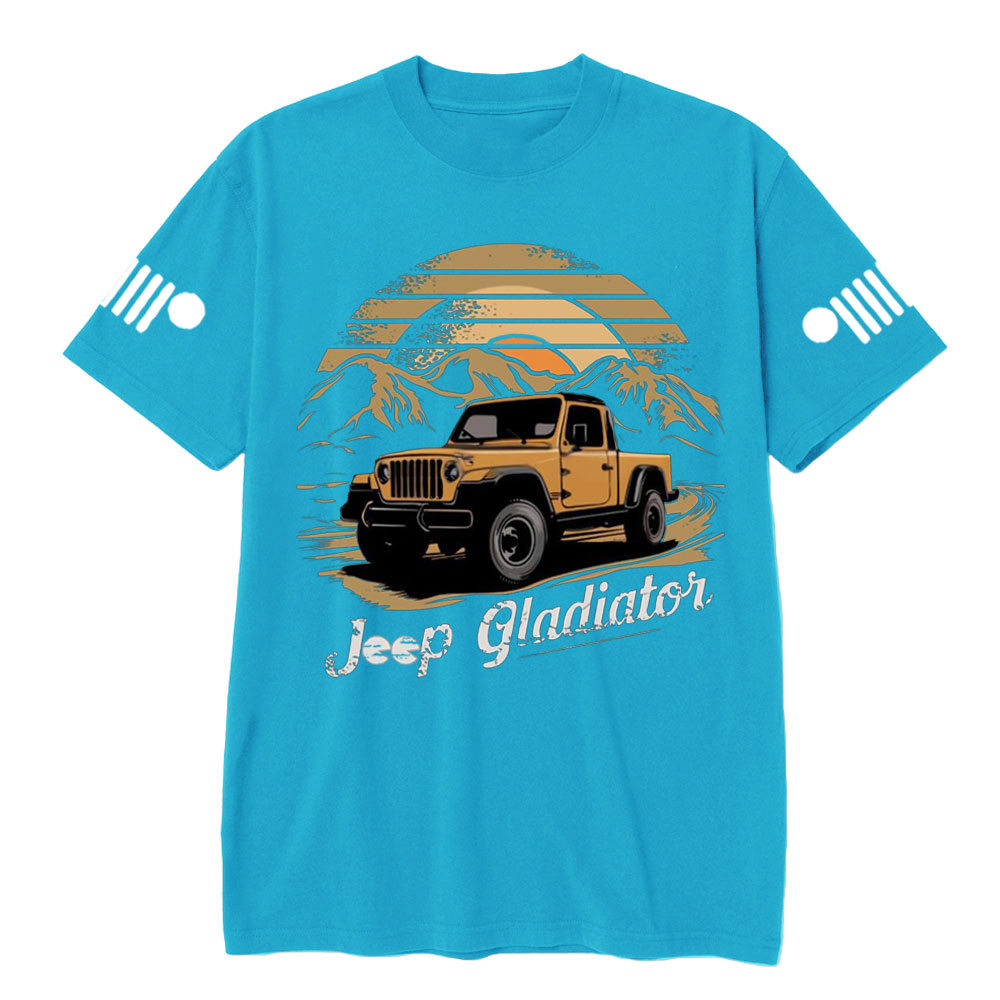 Jp Gladiator Sunset Retro T-Shirt