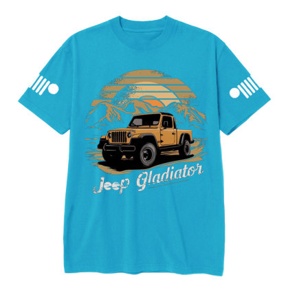 Jp Gladiator Sunset Retro T-Shirt