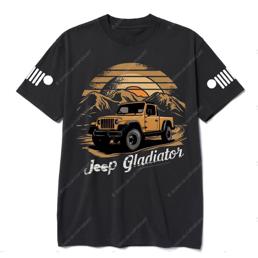 Jp Gladiator Sunset Retro T-Shirt