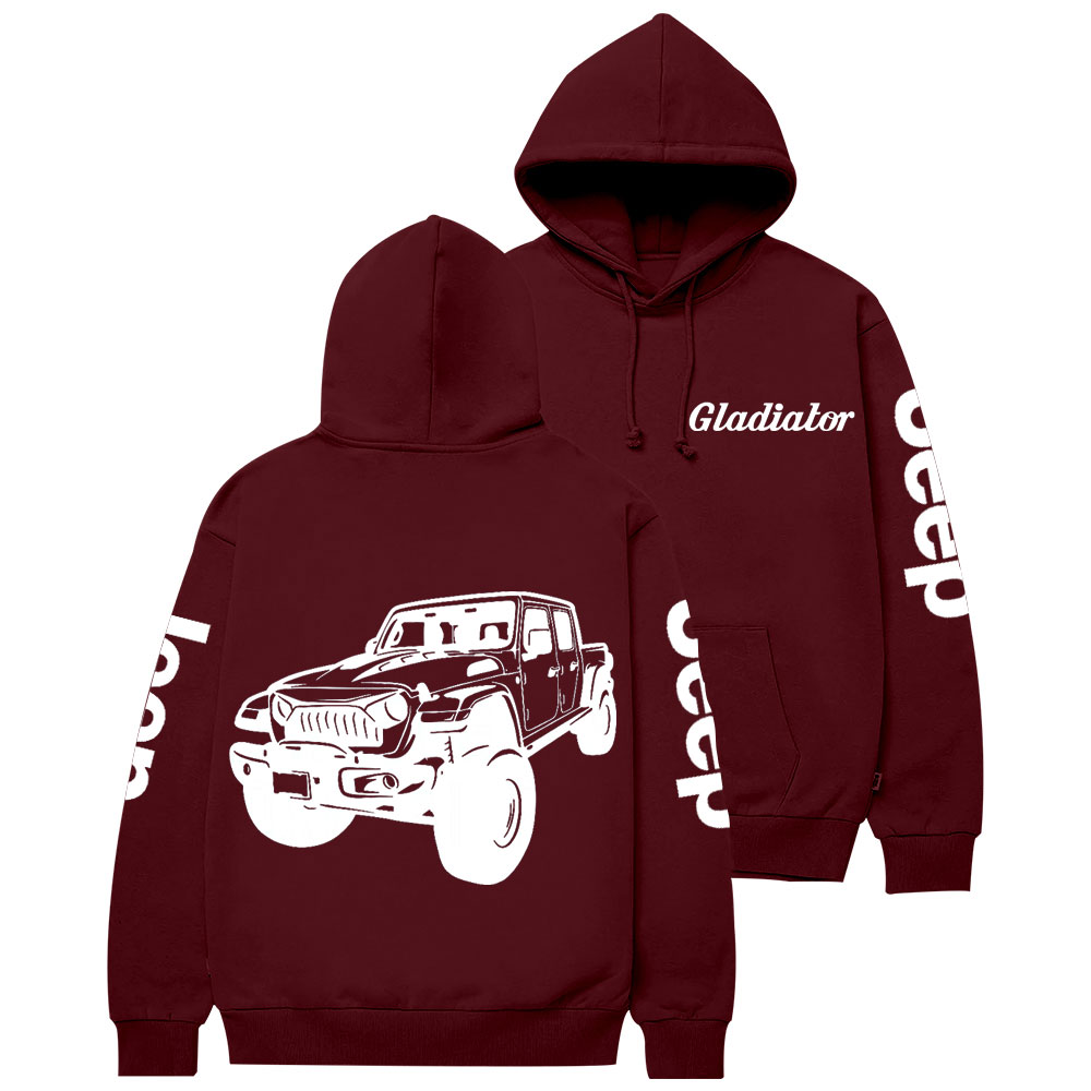 Jp Gladiator 2020 Car Lover Casual Hoodie